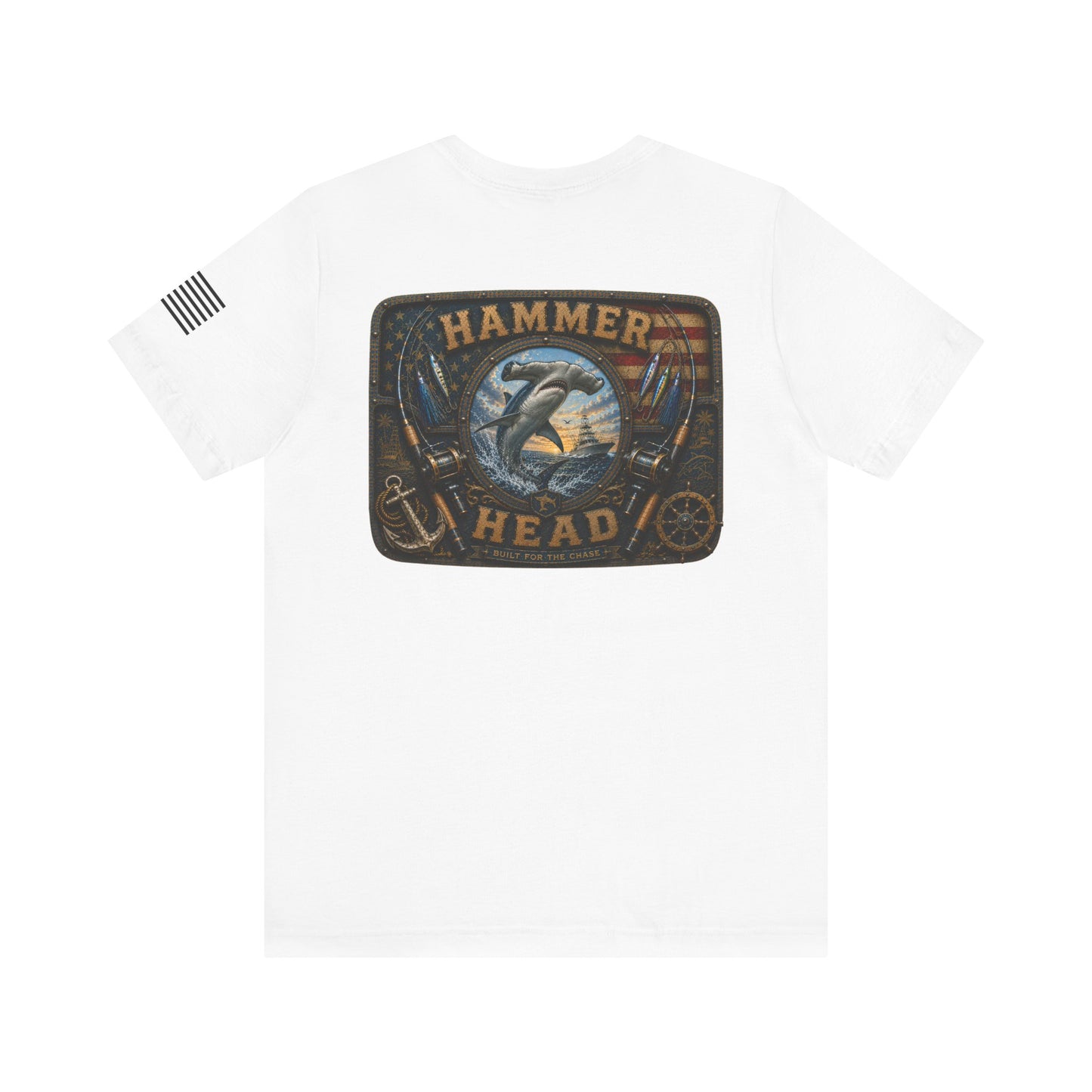 Hammerhead Life Shark Fishing T-Shirt – WRAEVN OUTDOORS Offshore Angler Tee