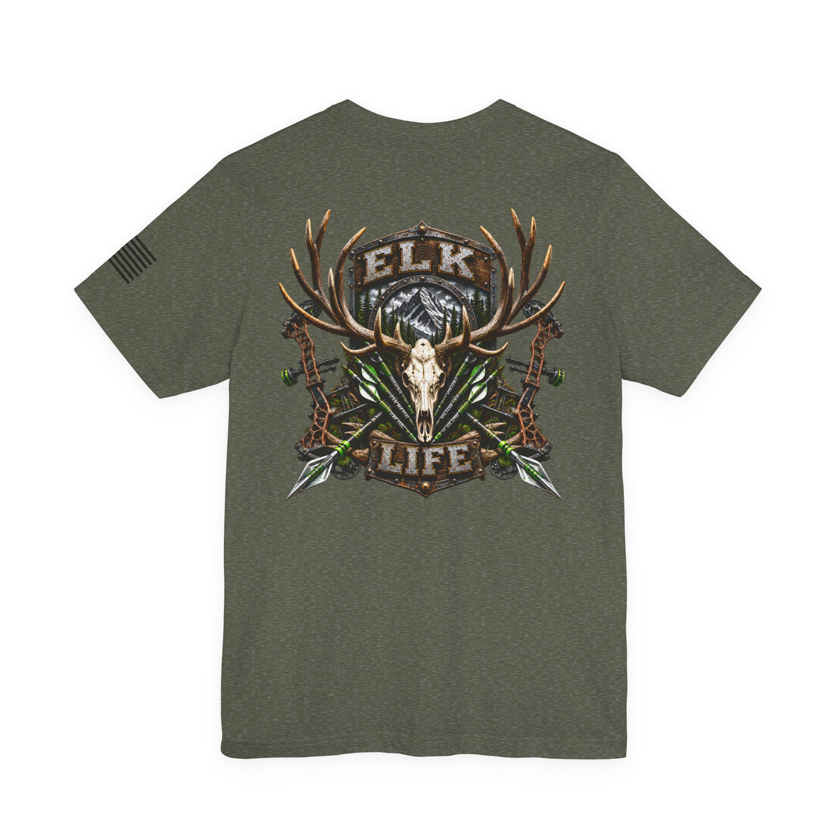 Elk Life Archery Hunting T-Shirt – WRAEVN OUTDOORS Elk Hunter Tee