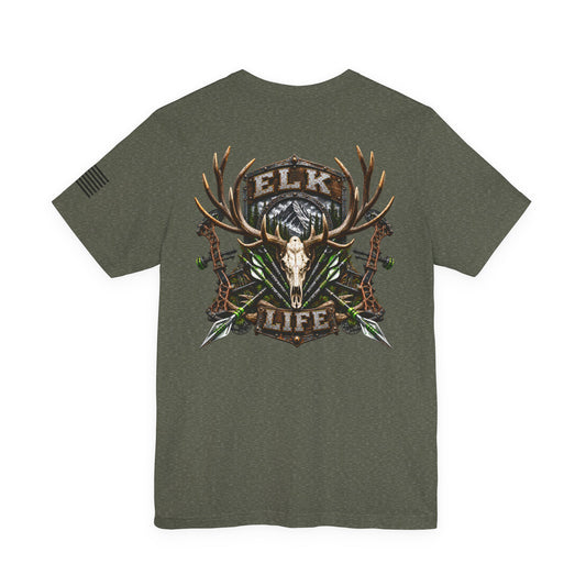Elk Life Archery Hunting T-Shirt – WRAEVN OUTDOORS Elk Hunter Tee