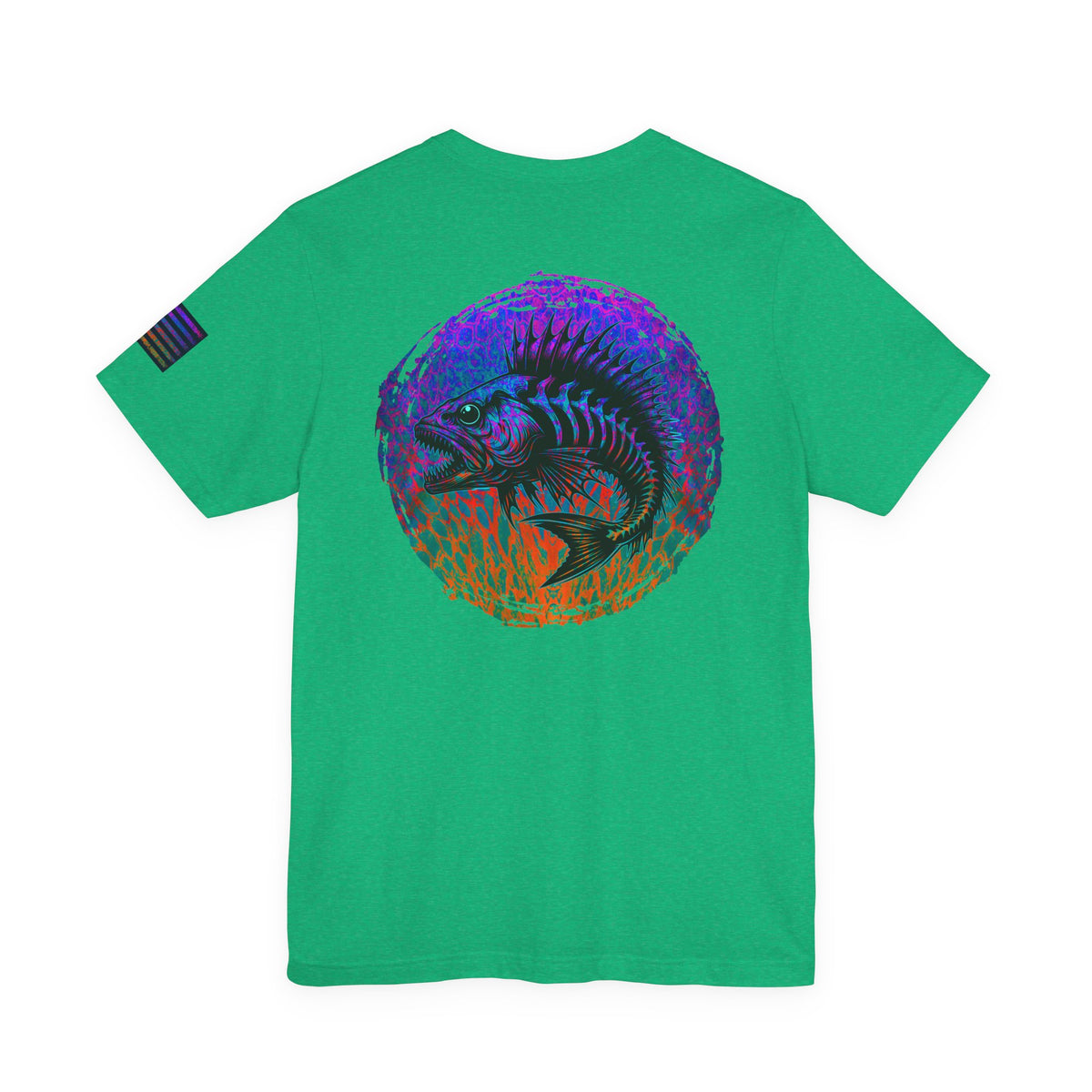 Parrot Fish Unisex Tee, Angler Fishing Shirt, Saltwater Fish Skin Top, Fishing Apparel, Ocean Lover Gift