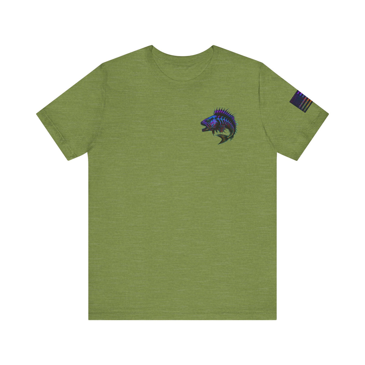 Parrot Fish Unisex Tee, Angler Fishing Shirt, Saltwater Fish Skin Top, Fishing Apparel, Ocean Lover Gift