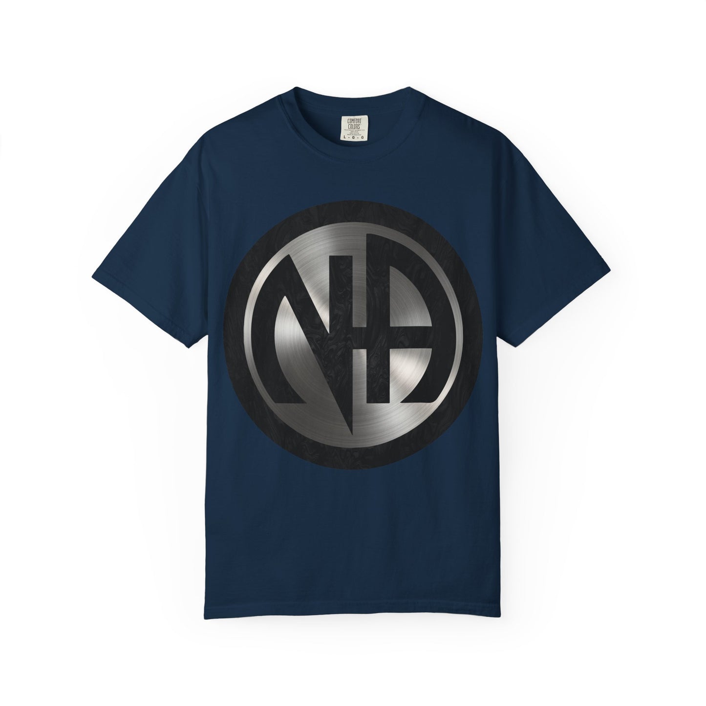 Narcotics Anonymous NA Logo – Metal & Black Recovery Symbol Art T-Shirt, Recovery T-Shirt