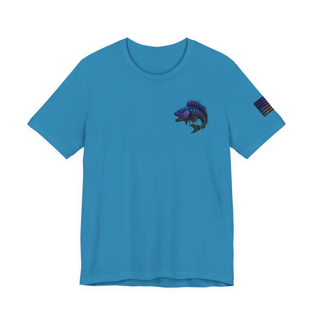 Parrot Fish Unisex Tee, Angler Fishing Shirt, Saltwater Fish Skin Top, Fishing Apparel, Ocean Lover Gift
