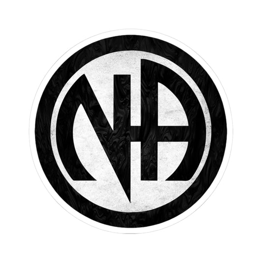 White  Narcotics Anonymous Symbol Sticker – Bold Recovery Support ArtKiss-Cut Stickers