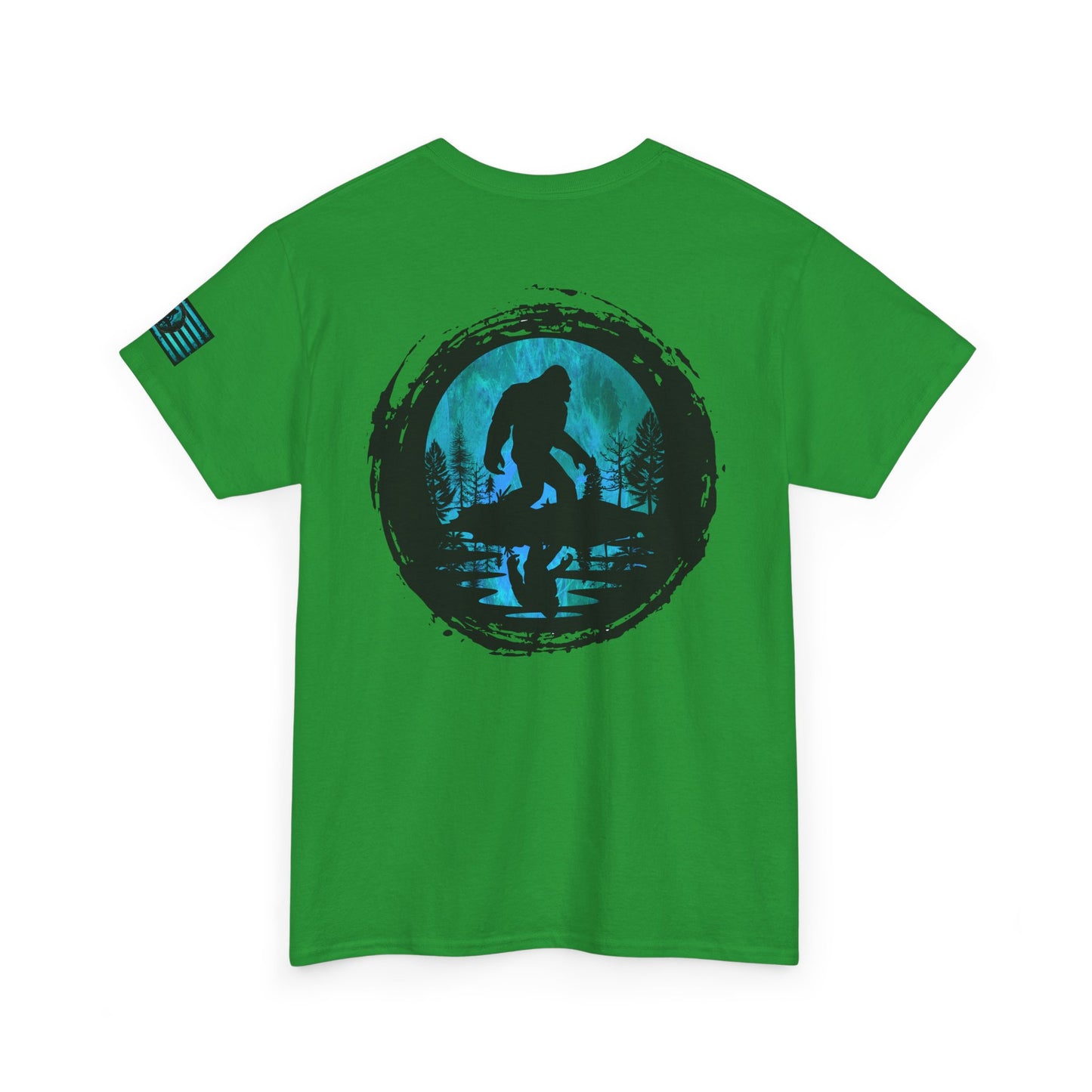 Bigfoot Adventure Unisex Heavy Cotton Tee – Perfect for Outdoorsy Souls, Nature Lovers, Hiking, Camping, Gifts