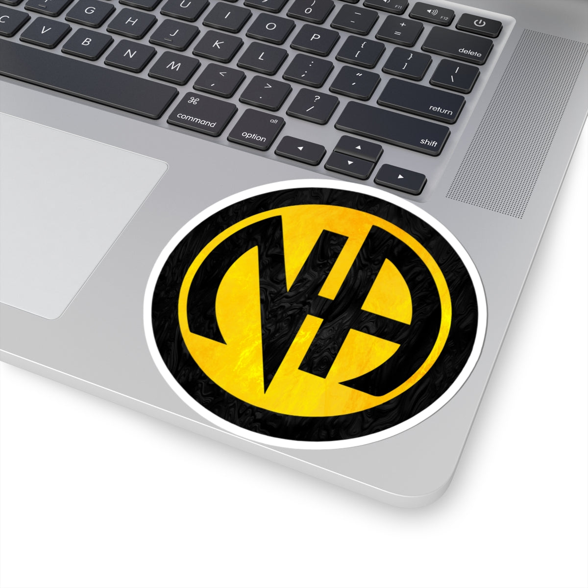 Yellow Narcotics Anonymous Symbol Sticker – Bold Recovery Support ArtKiss-Cut Stickers