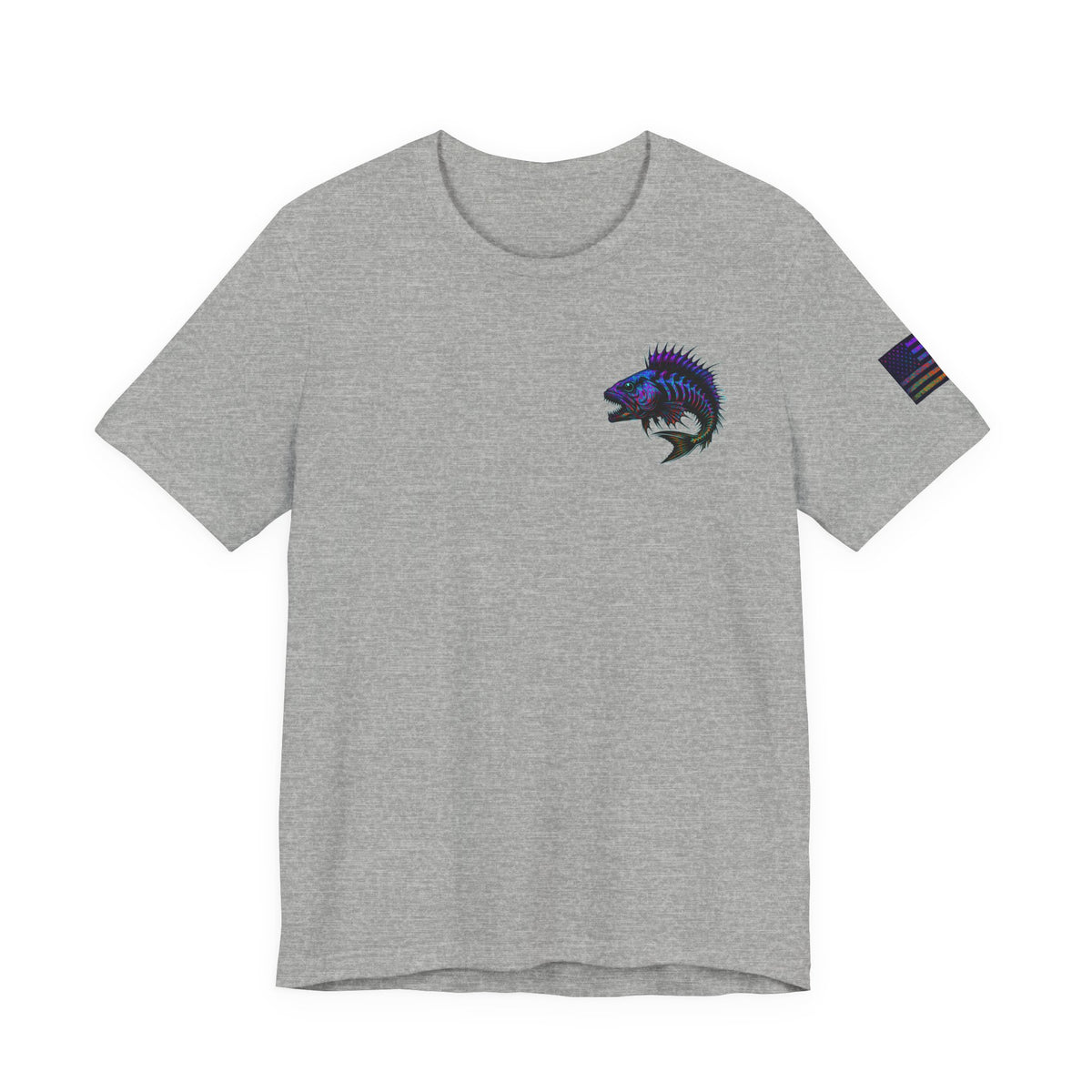 Parrot Fish Unisex Tee, Angler Fishing Shirt, Saltwater Fish Skin Top, Fishing Apparel, Ocean Lover Gift