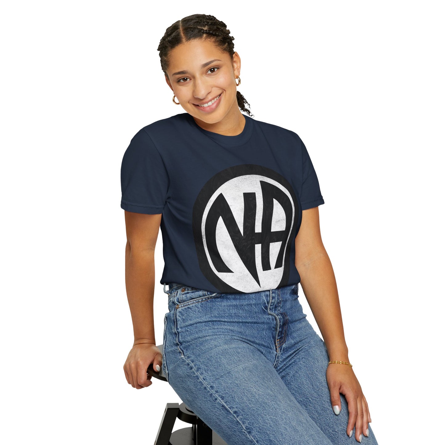 Narcotics Anonymous NA Logo – White & Black Recovery Symbol Art T-Shirt, Recovery T-Shirt