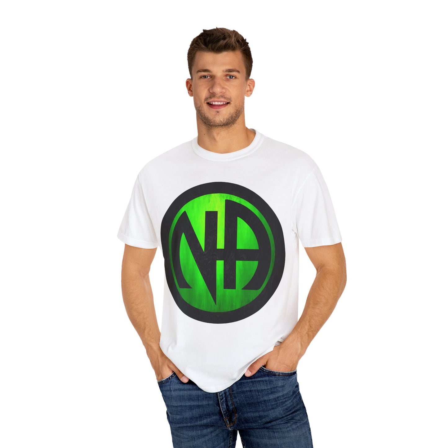 Narcotics Anonymous NA Logo – Green & Black Recovery Symbol Art T-Shirt, Recovery T-Shirt