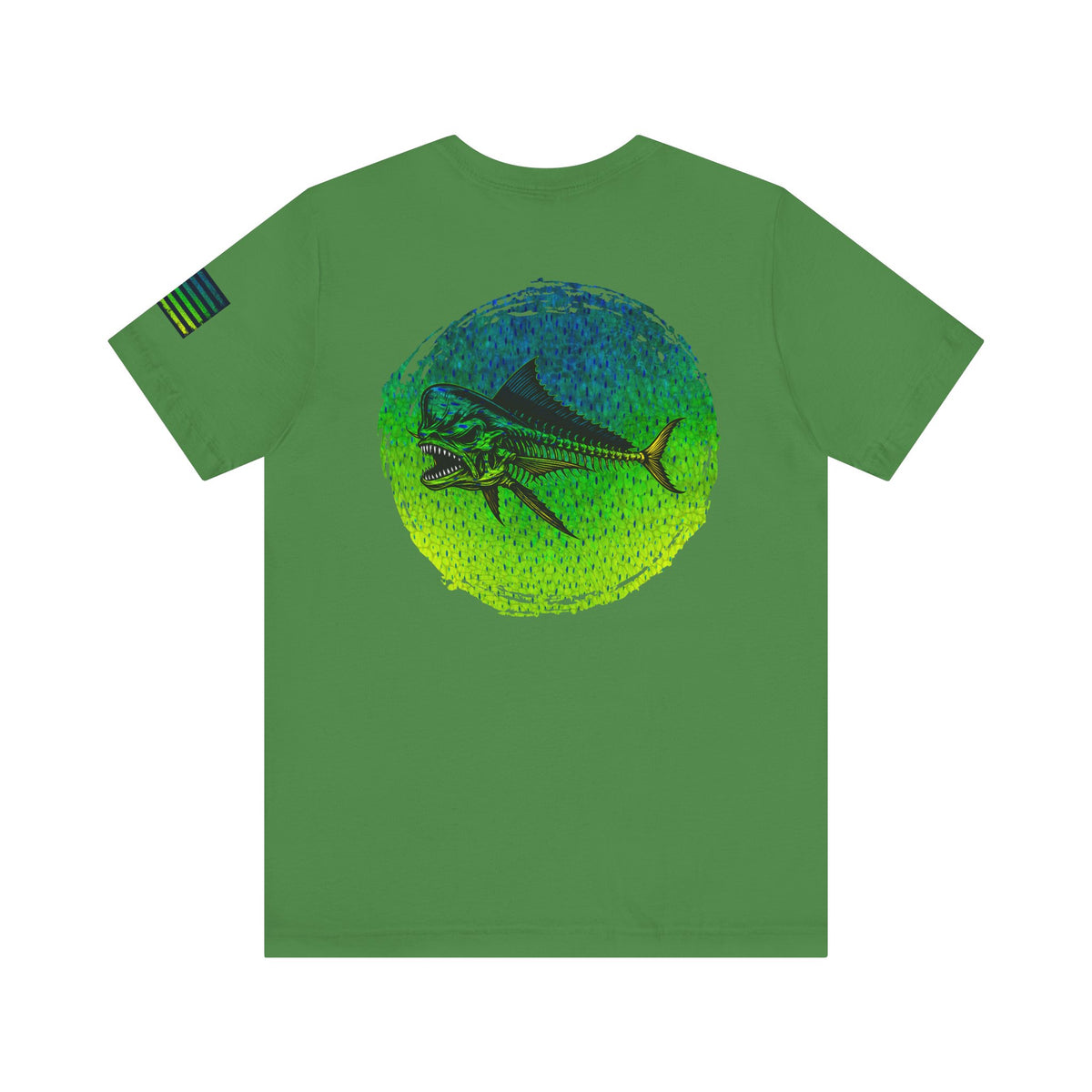 The Mahi Mahi Grunge Tee, Patriotic USA Shirt, Vintage American Flag