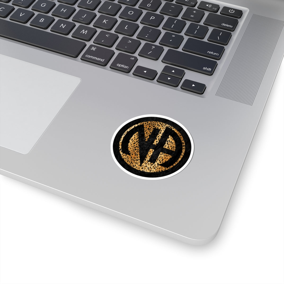 Leopard Print Narcotics Anonymous Symbol Sticker – Bold Recovery Support ArtKiss-Cut Stickers