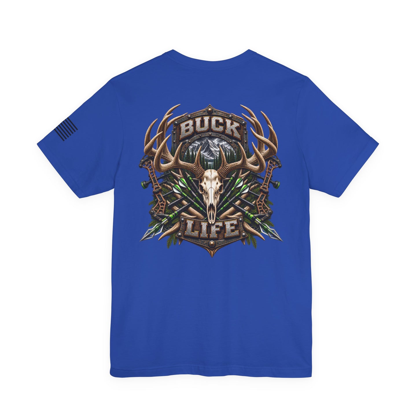 Buck Life Deer Hunting T-Shirt – WRAEVN OUTDOORS Whitetail Hunter Tee