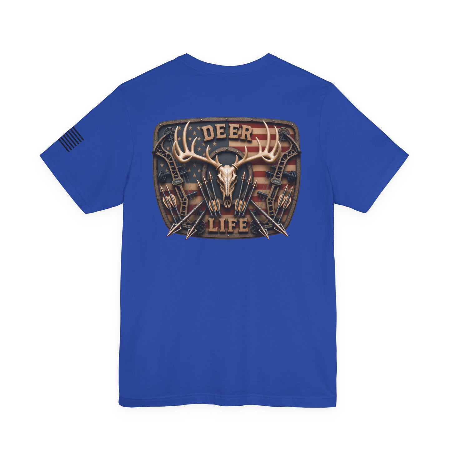 Deer Life American Bowhunting T-Shirt – WRAEVN OUTDOORS Whitetail Hunter Tee