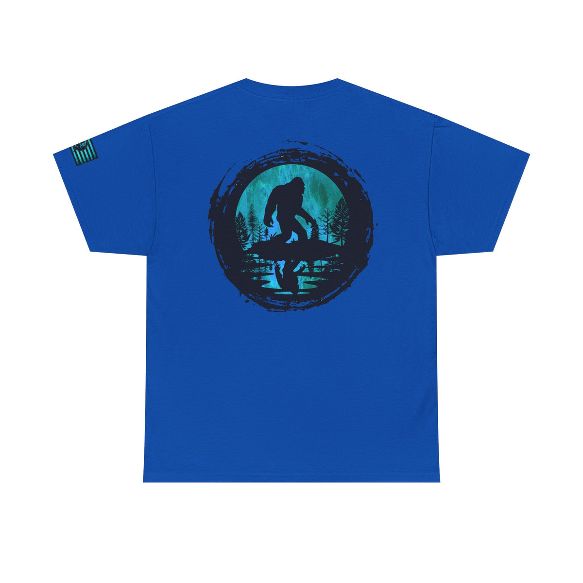 Bigfoot Adventure Unisex Heavy Cotton Tee – Perfect for Outdoorsy Souls, Nature Lovers, Hiking, Camping, Gifts