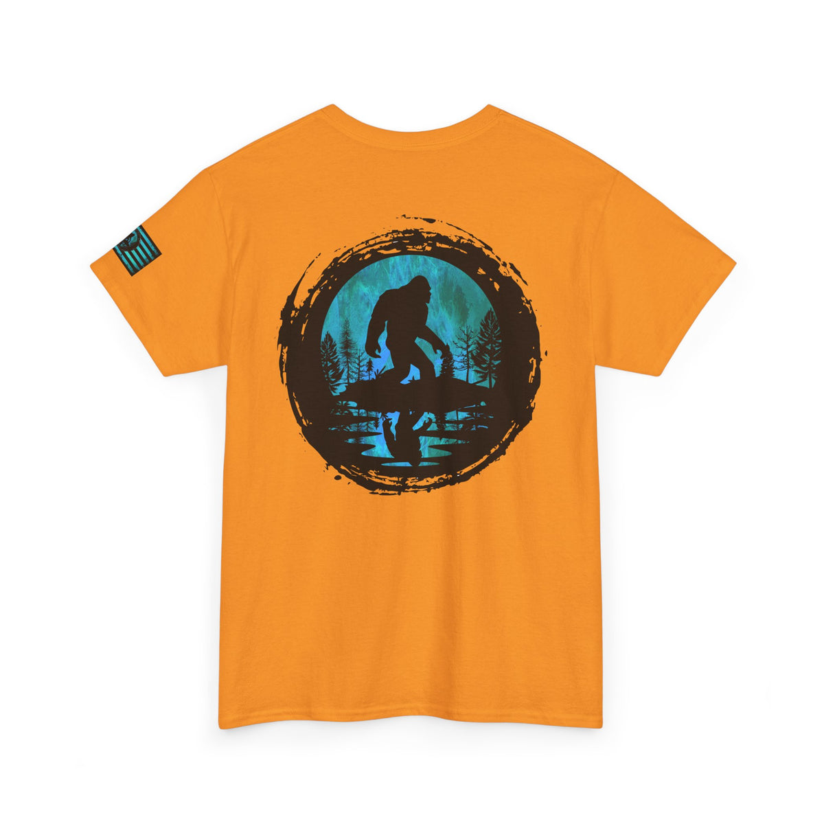 Bigfoot Adventure Unisex Heavy Cotton Tee – Perfect for Outdoorsy Souls, Nature Lovers, Hiking, Camping, Gifts