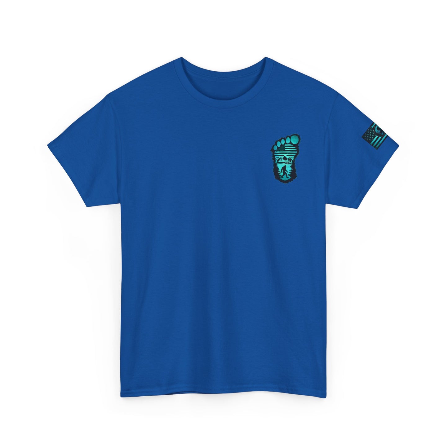 Bigfoot Adventure Unisex Heavy Cotton Tee – Perfect for Outdoorsy Souls, Nature Lovers, Hiking, Camping, Gifts