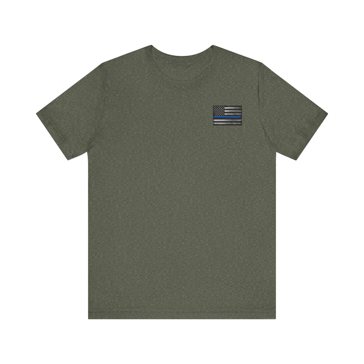 K9 Blue Line Paw Print Tee