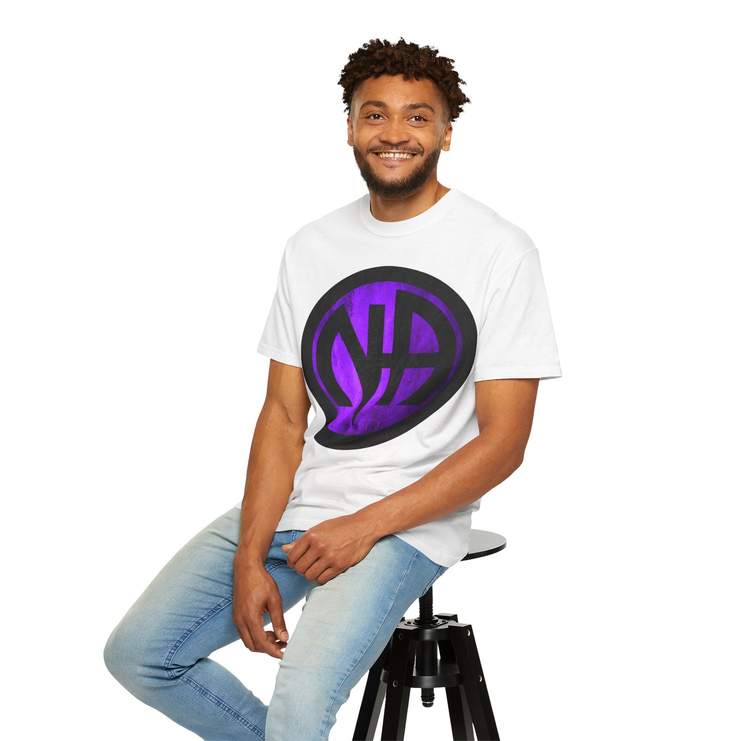 Narcotics Anonymous NA Logo – Purple & Black Recovery Symbol Art T-Shirt, Recovery T-Shirt