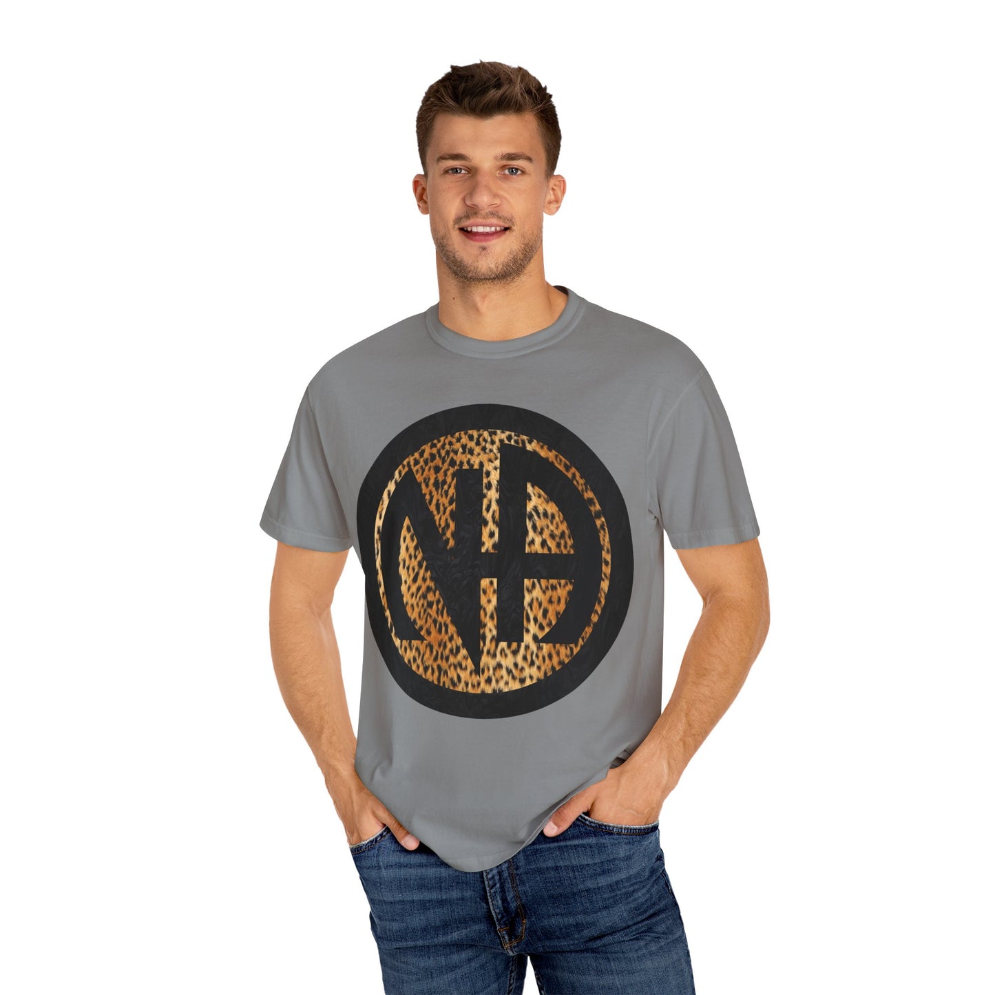 Narcotics Anonymous NA Logo – Leopard Print Recovery Symbol Art T-Shirt, Recovery T-Shirt