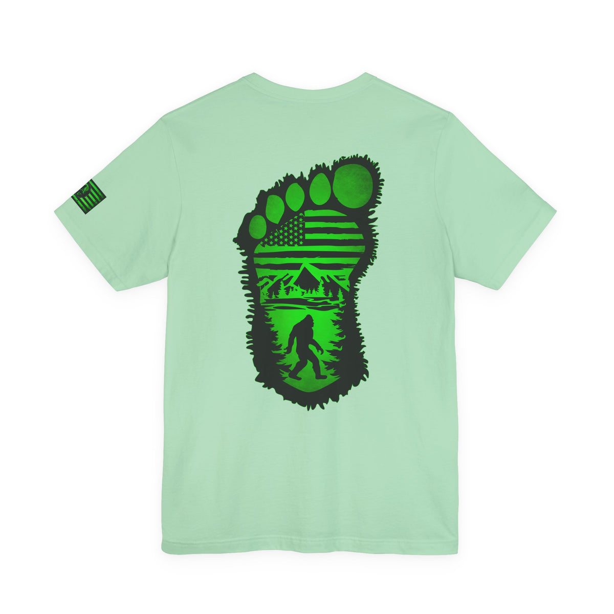 Bigfoot Adventure Tee, Unisex Graphic Tee, Nature Lovers Shirt, Hiking Outfit, Outdoor Exploration Clothing
