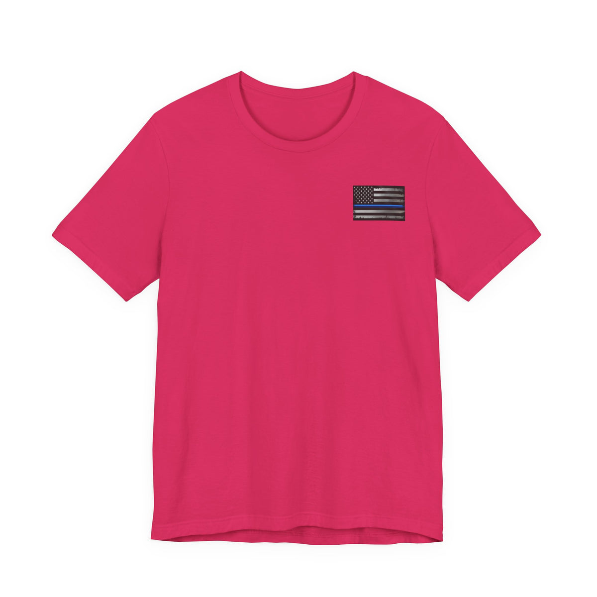 K9 Blue Line Paw Print Tee