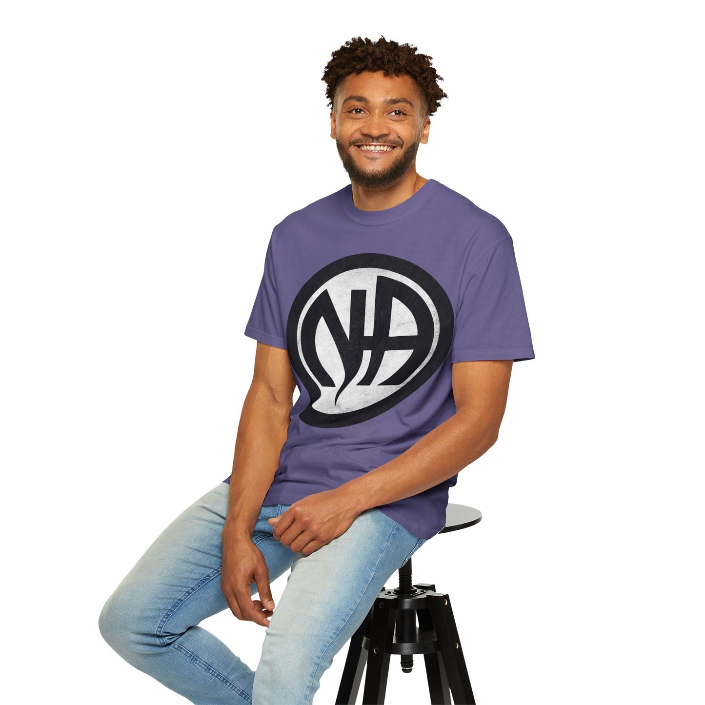 Narcotics Anonymous NA Logo – White & Black Recovery Symbol Art T-Shirt, Recovery T-Shirt