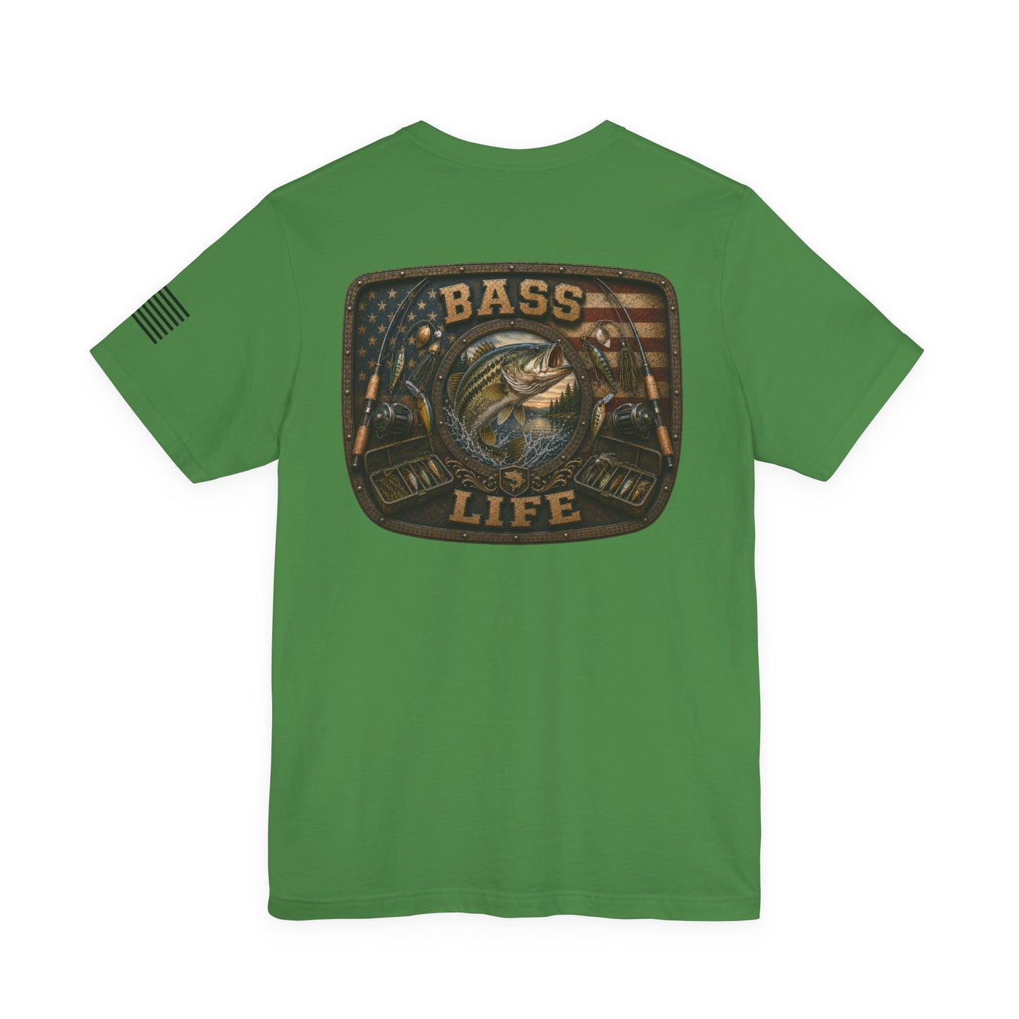 Bass Life Largemouth Bass Fishing T-Shirt – WRAEVN OUTDOORS Angler Tee