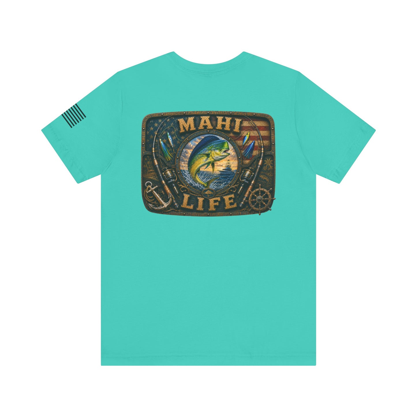 Mahi Life Mahi Mahi Fishing T-Shirt – WRAEVN OUTDOORS Offshore Angler Tee