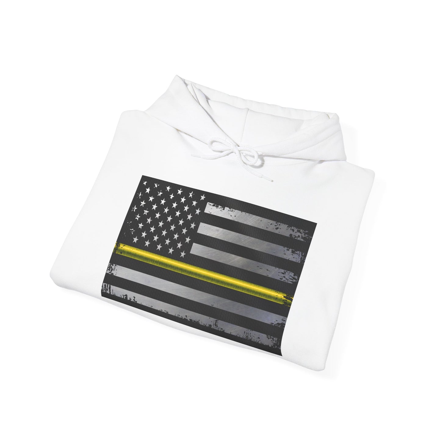 911 Dispatch Thin Yellow Line Hoodie - Dispatcher Support, Police Dispatcher Sweatshirt, Emergency Dispatcher Gift, First