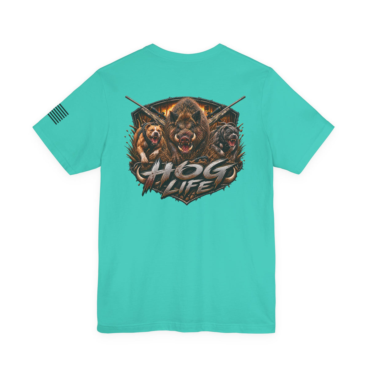 Hog Life Wild Boar Hunting T-Shirt – WRAEVN OUTDOORS Hog Hunter Tee