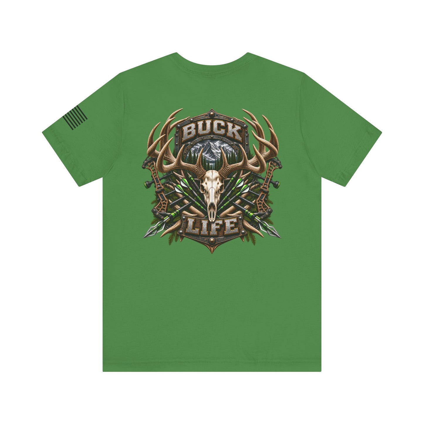 Buck Life Deer Hunting T-Shirt – WRAEVN OUTDOORS Whitetail Hunter Tee