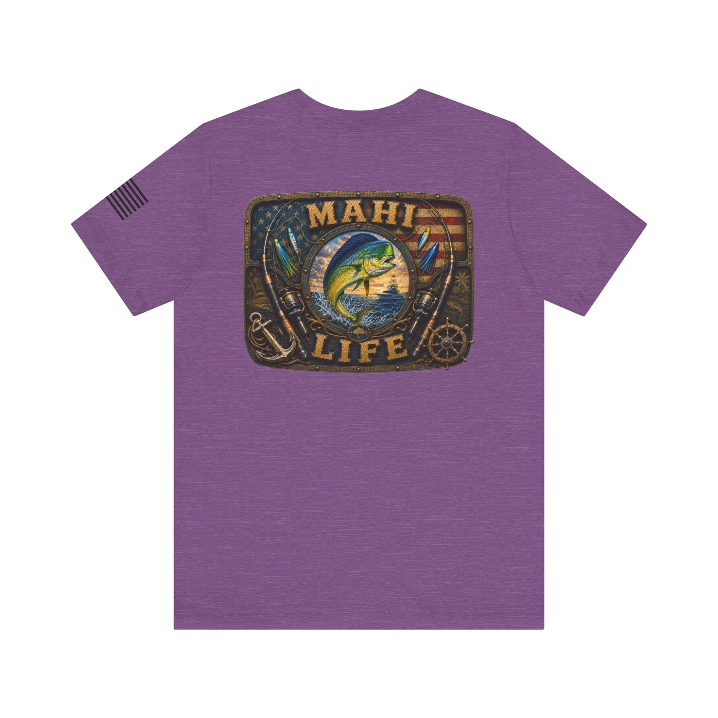 Mahi Life Mahi Mahi Fishing T-Shirt – WRAEVN OUTDOORS Offshore Angler Tee