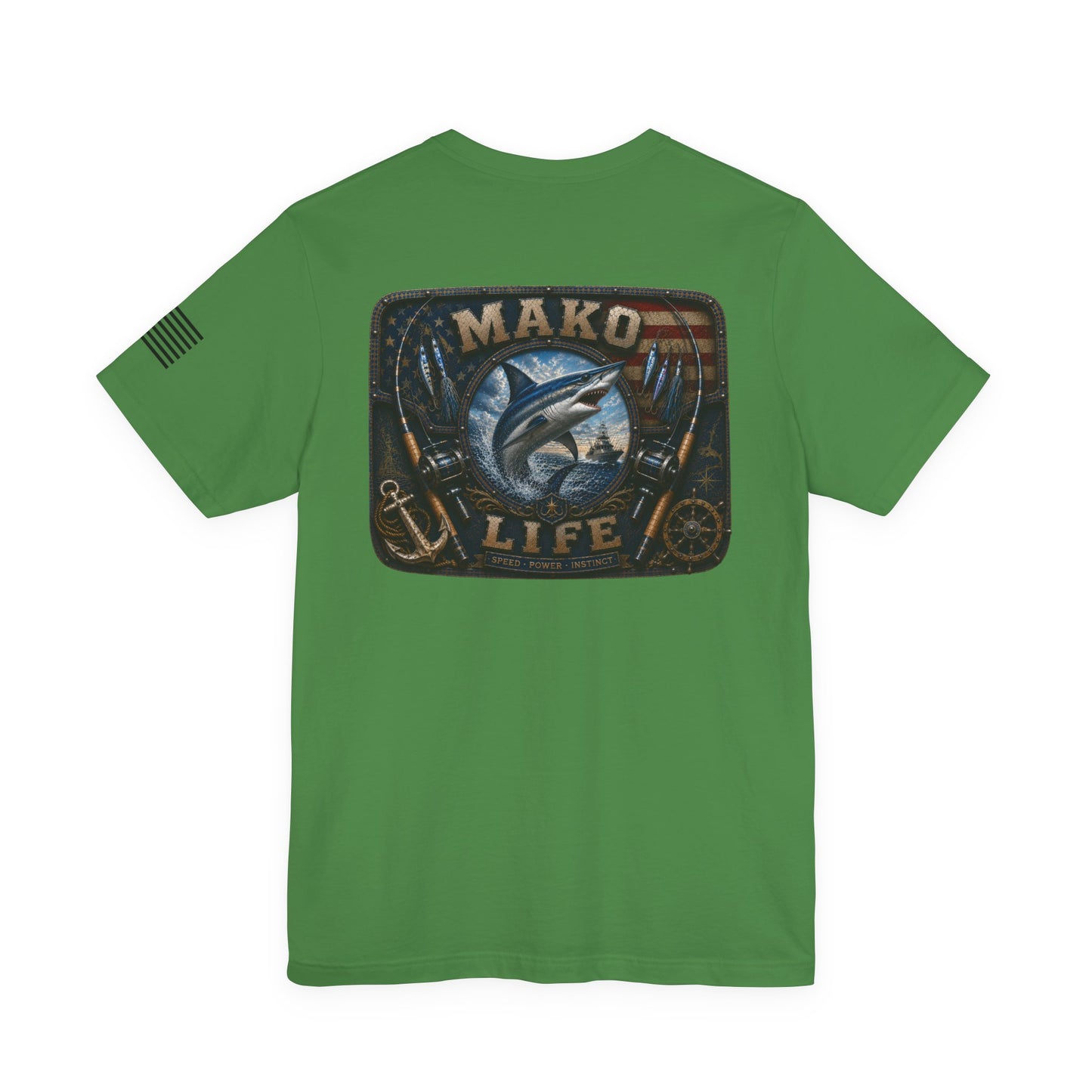 Mako Life Shark Fishing T-Shirt – WRAEVN OUTDOORS Offshore Angler Tee