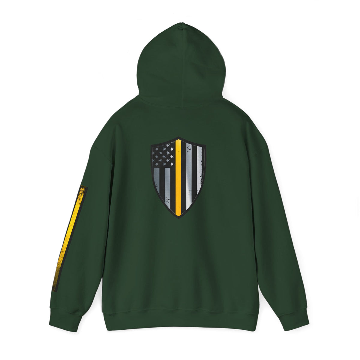 911 Dispatch Thin Yellow Line Hoodie - Dispatcher Support, Police Dispatcher Sweatshirt, Emergency Dispatcher Gift, First