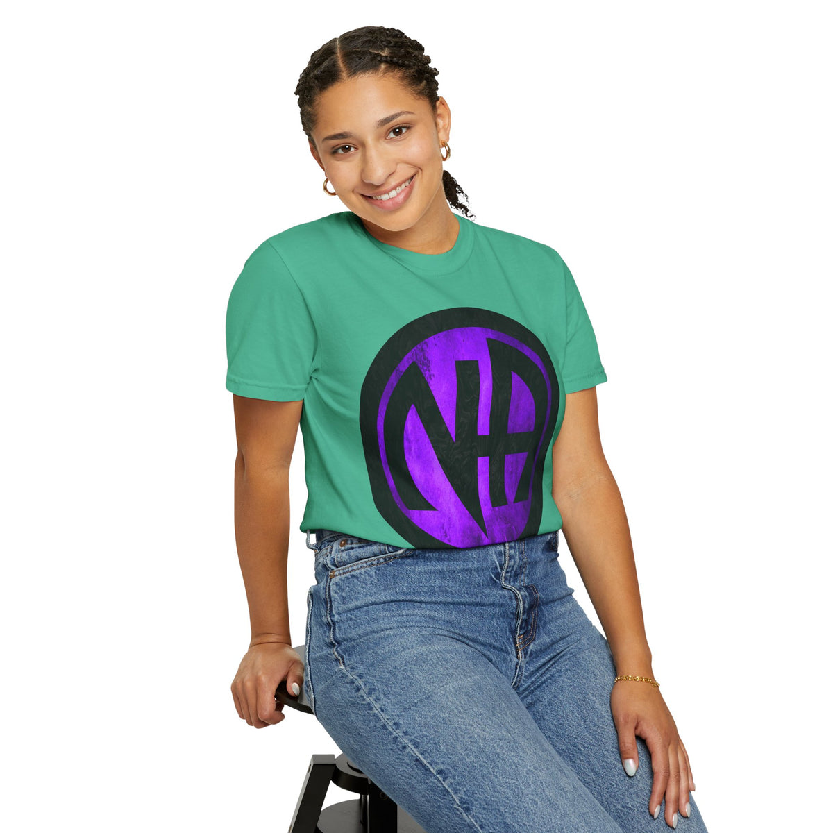 Narcotics Anonymous NA Logo – Purple & Black Recovery Symbol Art T-Shirt, Recovery T-Shirt