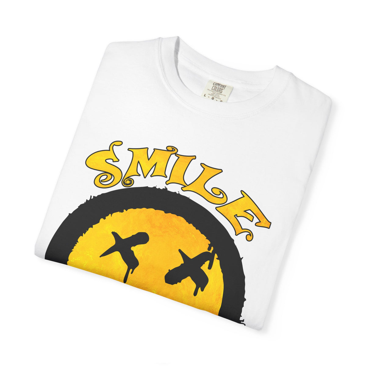 Smiley Face Unisex T-shirt - Embrace Positivity, Casual Wear, Gift for Friends, Mood Lifting Apparel, Fun Graphic Tee