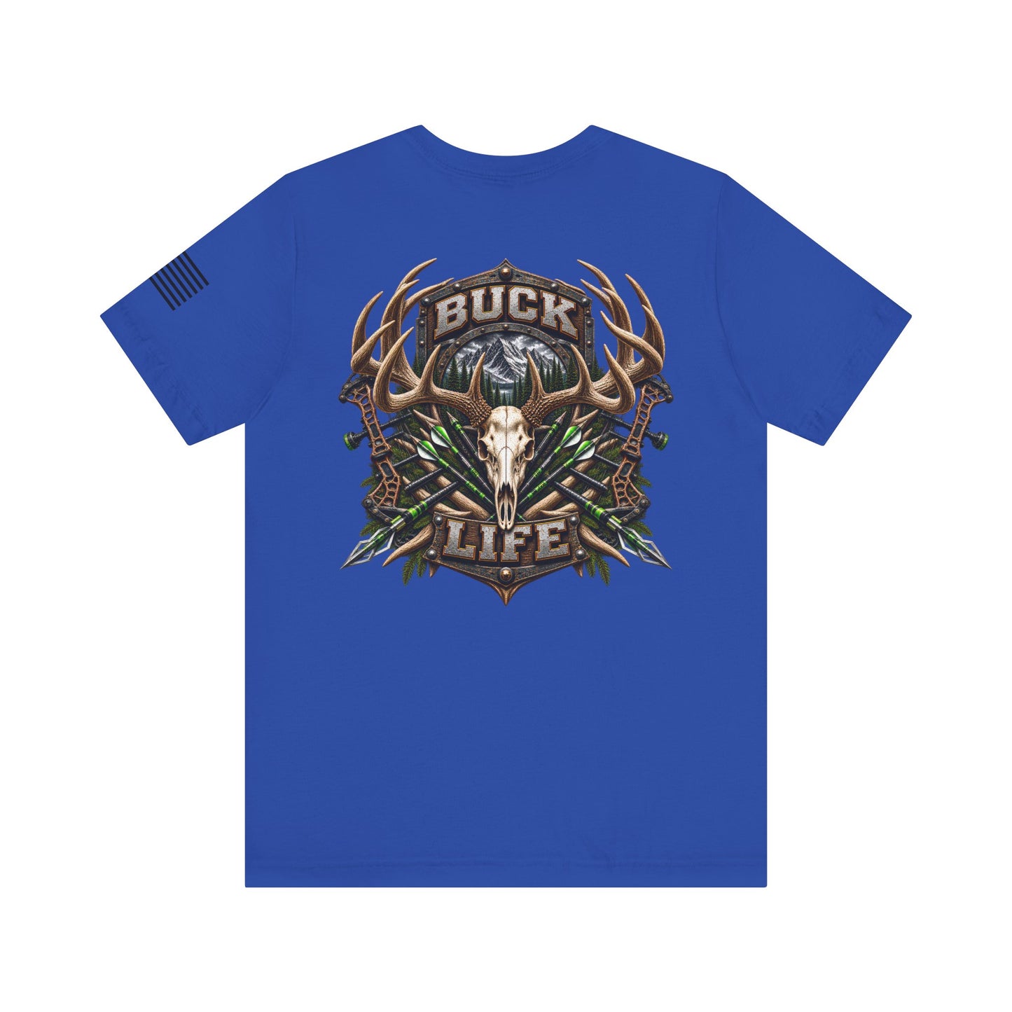 Buck Life Deer Hunting T-Shirt – WRAEVN OUTDOORS Whitetail Hunter Tee