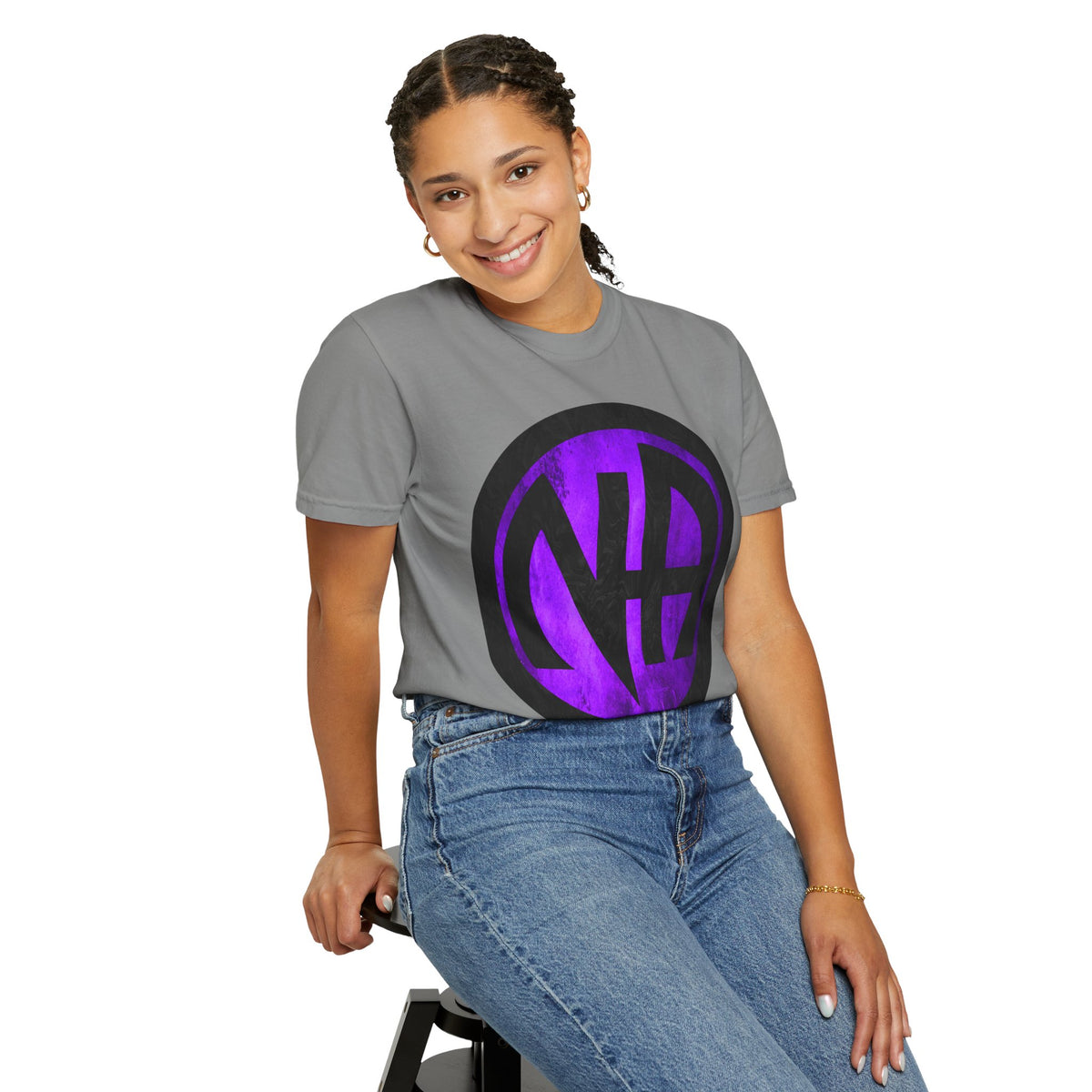 Narcotics Anonymous NA Logo – Purple & Black Recovery Symbol Art T-Shirt, Recovery T-Shirt