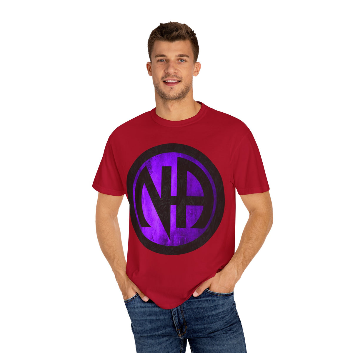 Narcotics Anonymous NA Logo – Purple & Black Recovery Symbol Art T-Shirt, Recovery T-Shirt