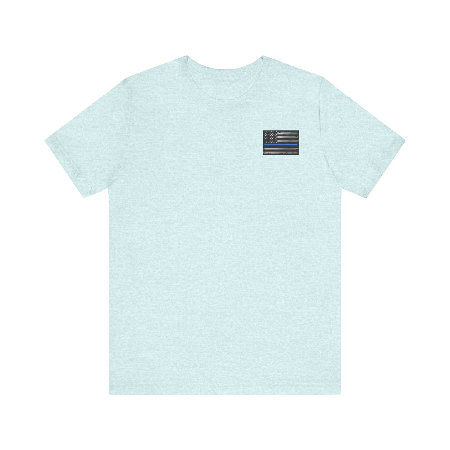 K9 Blue Line Paw Print Tee
