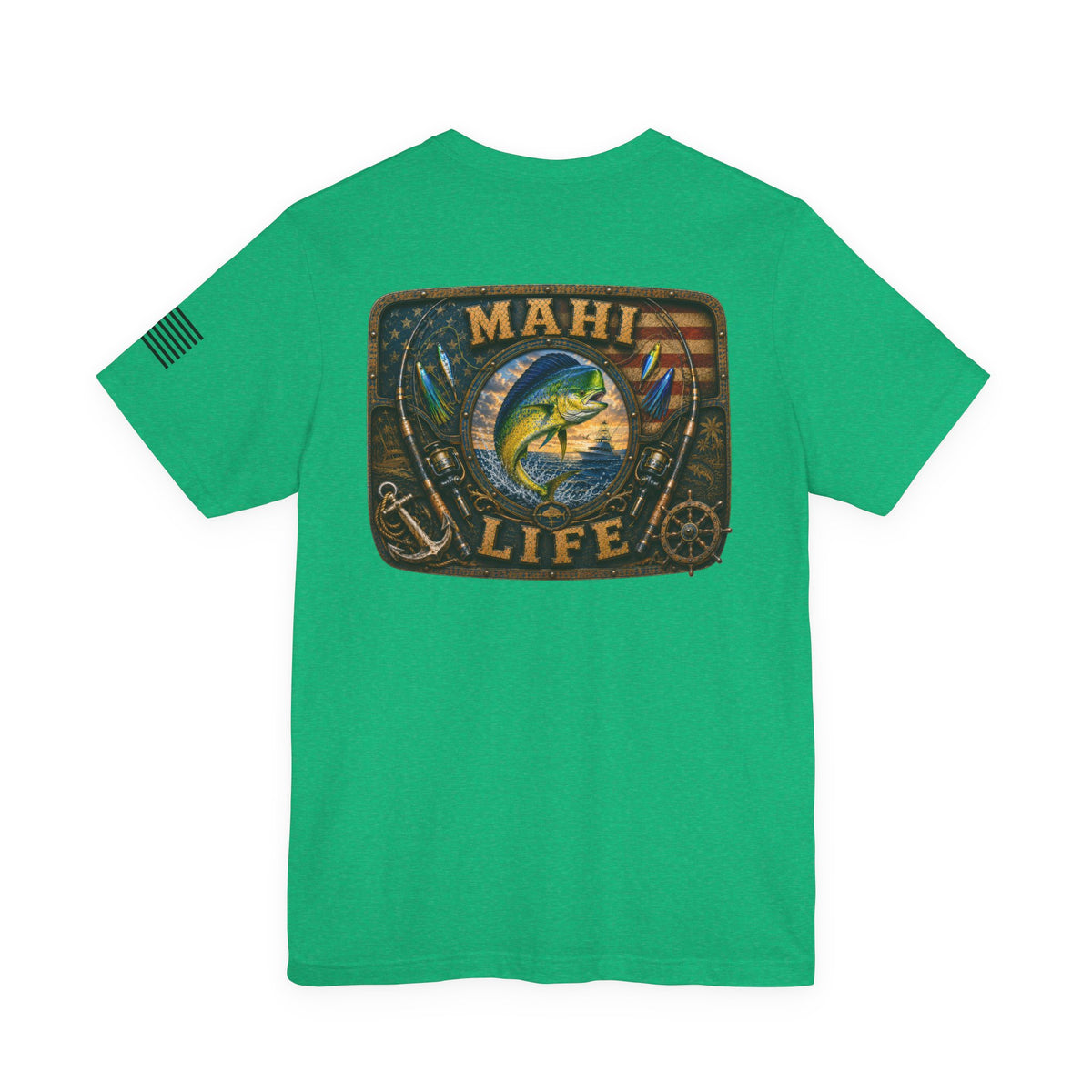 Mahi Life Mahi Mahi Fishing T-Shirt – WRAEVN OUTDOORS Offshore Angler Tee