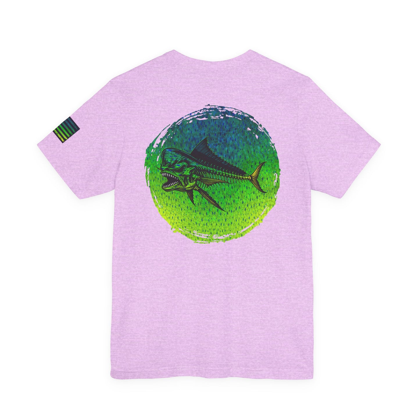 The Mahi Mahi Grunge Tee, Patriotic USA Shirt, Vintage American Flag