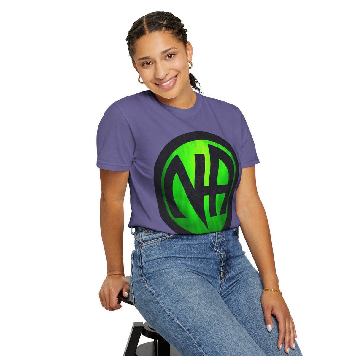 Narcotics Anonymous NA Logo – Green & Black Recovery Symbol Art T-Shirt, Recovery T-Shirt