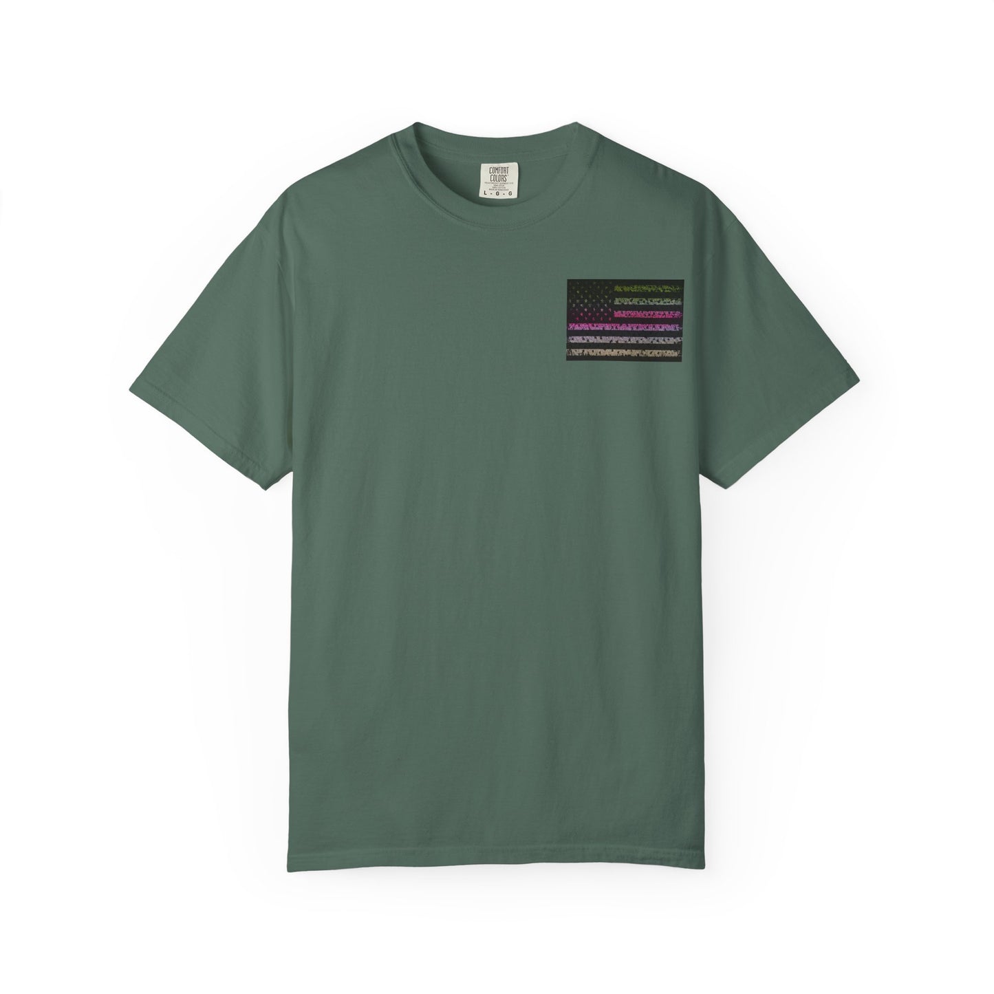 Trout Life T-Shirt — Fishing Graphic Tee with Trout & American Flag