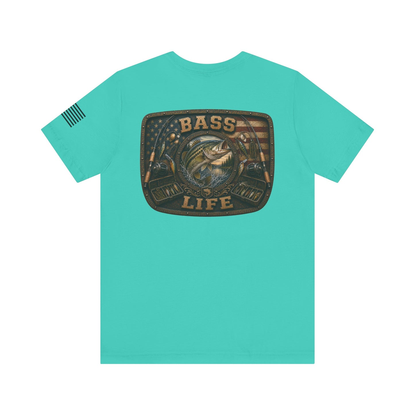 Bass Life Largemouth Bass Fishing T-Shirt – WRAEVN OUTDOORS Angler Tee