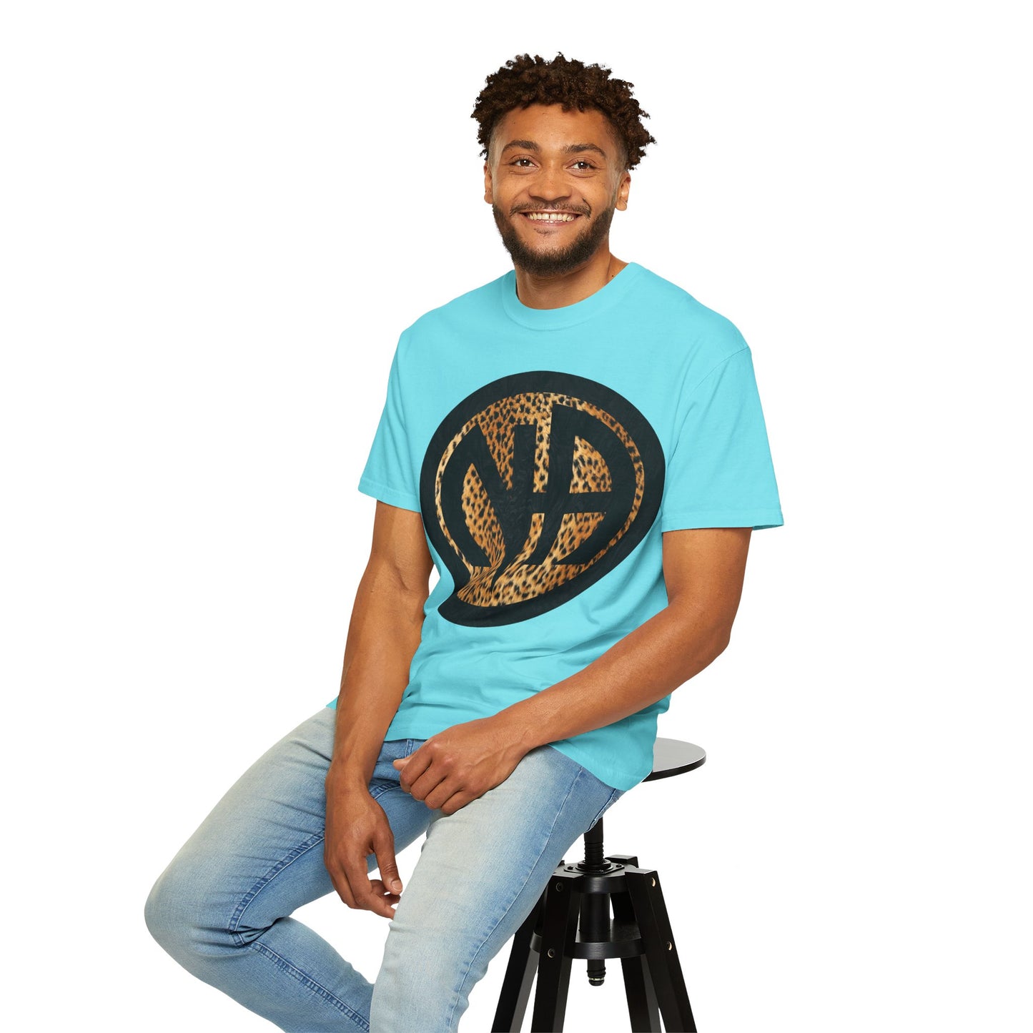 Narcotics Anonymous NA Logo – Leopard Print Recovery Symbol Art T-Shirt, Recovery T-Shirt