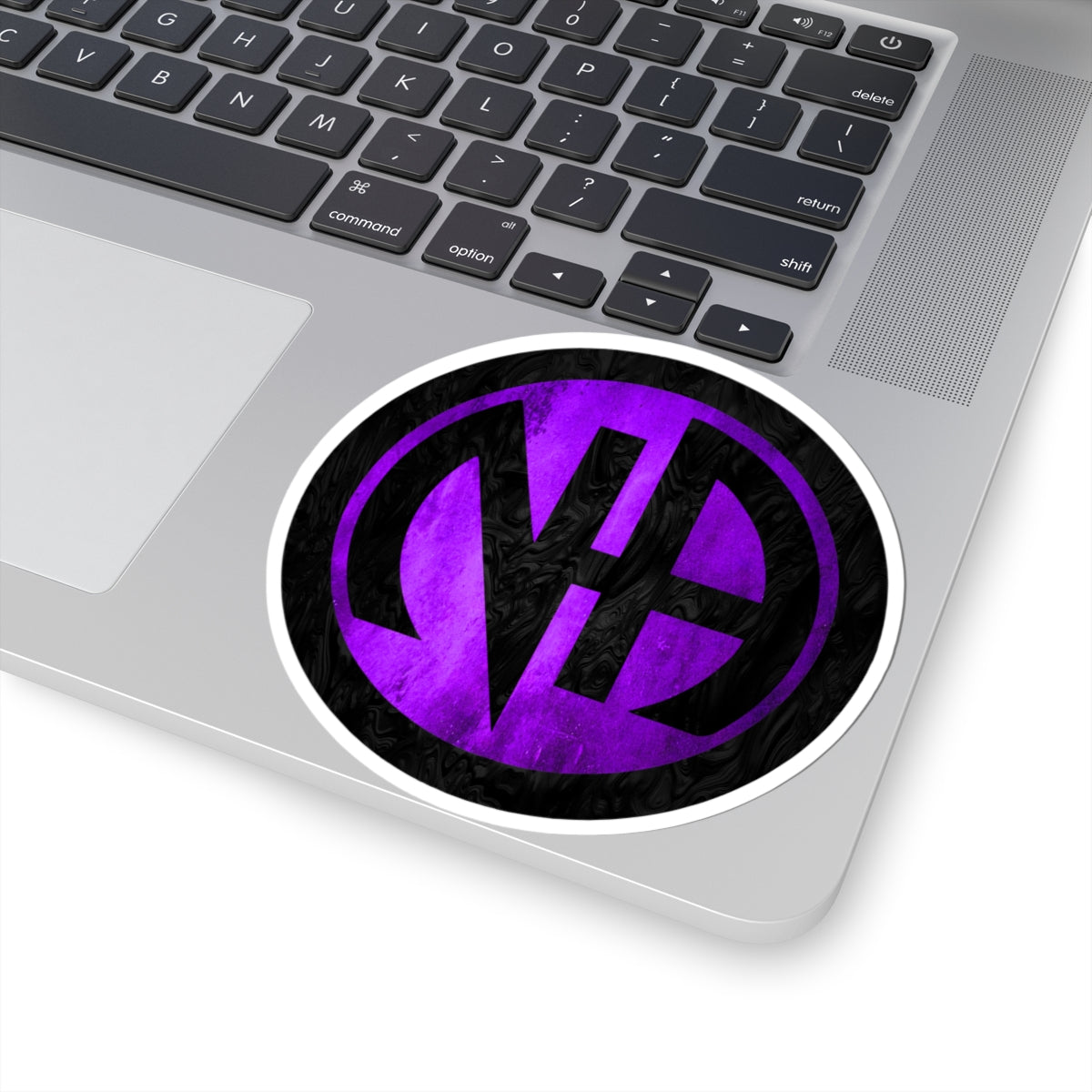 Purple Narcotics Anonymous Symbol Sticker – Bold Recovery Support ArtKiss-Cut Stickers