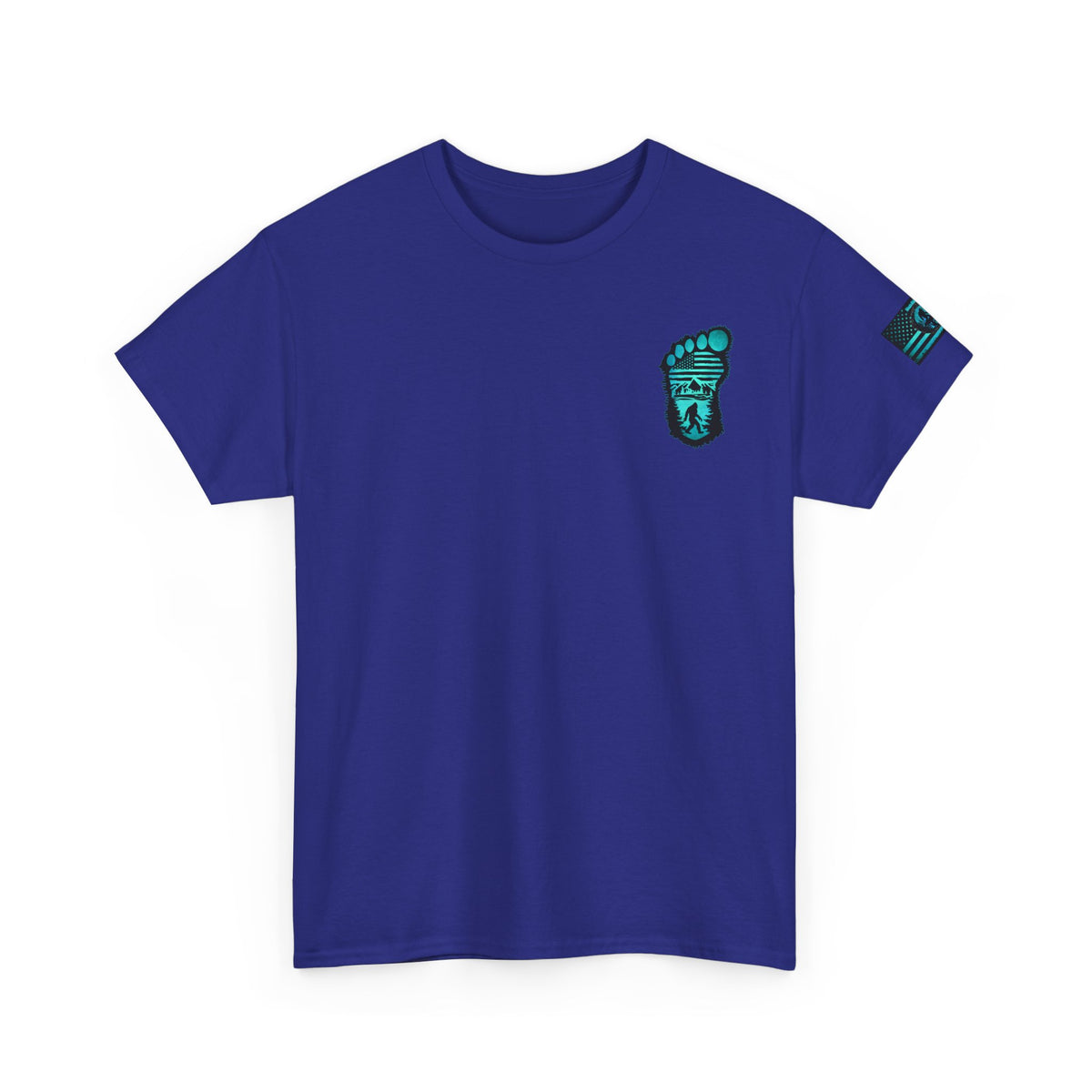 Bigfoot Adventure Unisex Heavy Cotton Tee – Perfect for Outdoorsy Souls, Nature Lovers, Hiking, Camping, Gifts