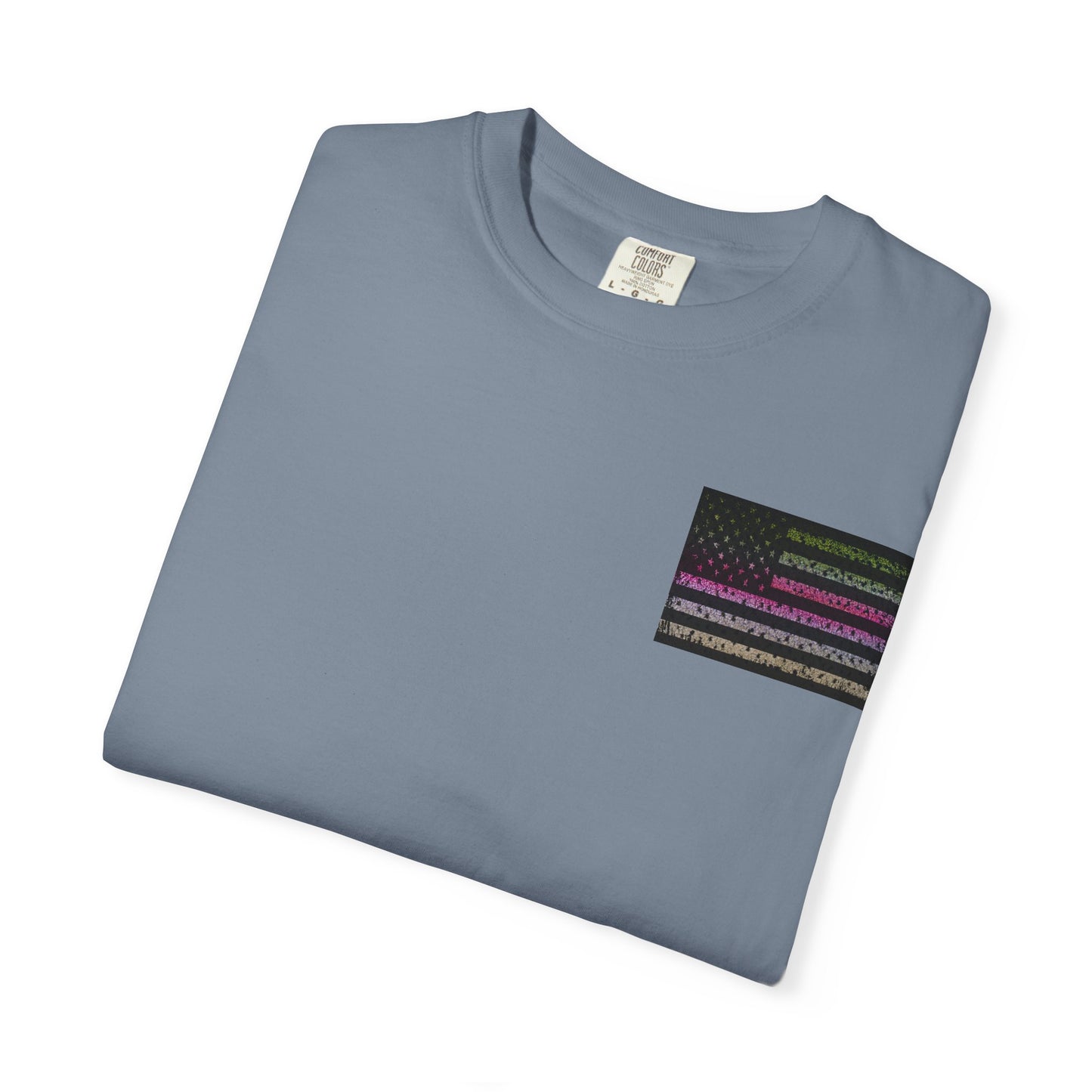 Trout Life T-Shirt — Fishing Graphic Tee with Trout & American Flag