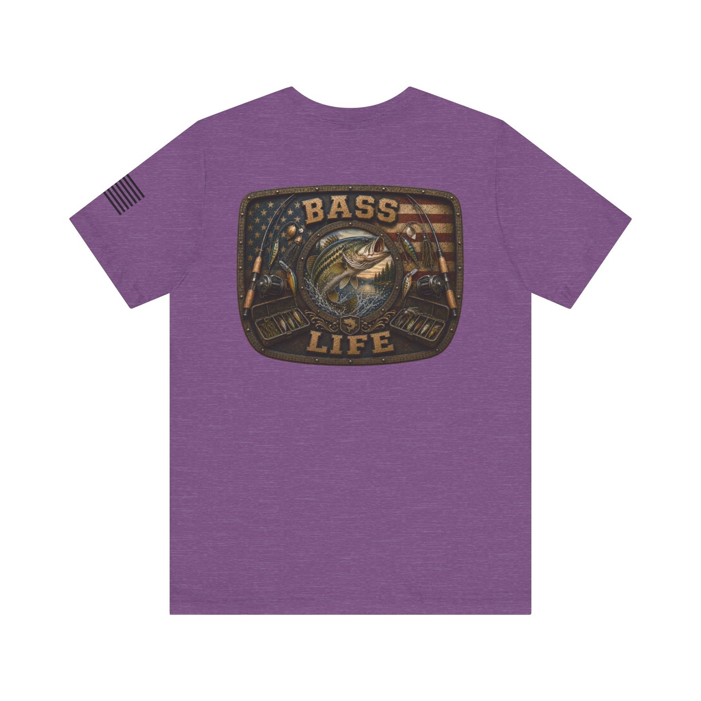 Bass Life Largemouth Bass Fishing T-Shirt – WRAEVN OUTDOORS Angler Tee